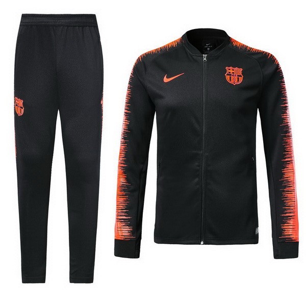 Chandal del Barcelona 2018-2019 Negro Naranja